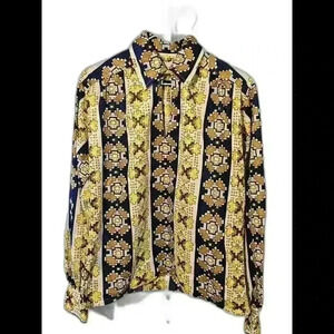 Vintage Brent by Montgomery Ward Poly Shirt size 15-15 1/2